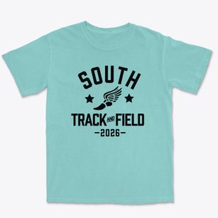 South Elementary School Track and Field Premium Heavyweight T-shirt