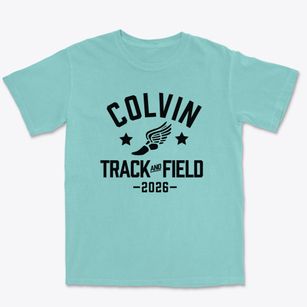 Colvin Elementary School Track and Field Premium Heavyweight T-shirt