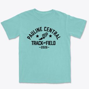 Pauline Central Primary School Track and Field Premium Heavyweight T-shirt