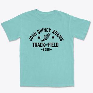 John Quincy Adams Middle School Track and Field Premium Heavyweight T-shirt