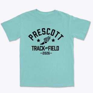 Prescott Sda School Track and Field Premium Heavyweight T-shirt
