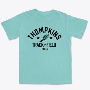 Thompkins Early Childhood Center Track and Field Premium Heavyweight T-shirt
