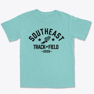 Southeast Junior High School Track and Field Premium Heavyweight T-shirt