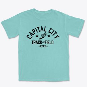 Capital City Adventist Christian School Track and Field Premium Heavyweight T-shirt