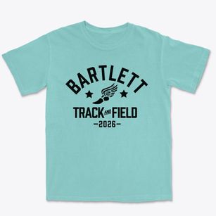 Bartlett Elementary School Track and Field Premium Heavyweight T-shirt