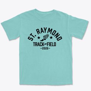 St Raymond Parish Track and Field Premium Heavyweight T-shirt