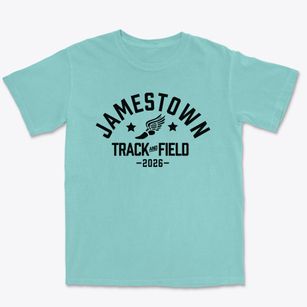 Jamestown Elementary School Track and Field Premium Heavyweight T-shirt