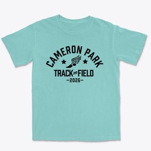 Cameron Park Elementary School Track and Field Premium Heavyweight T-shirt
