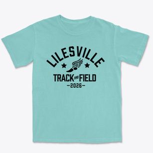 Lilesville Elementary School Track and Field Premium Heavyweight T-shirt
