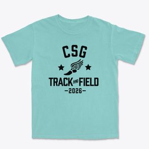 Columbus School For Girls Track and Field Premium Heavyweight T-shirt
