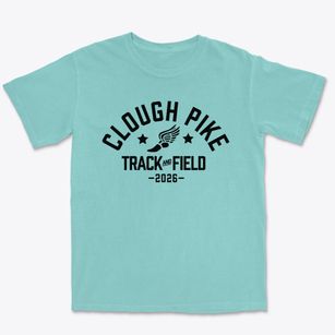Clough Pike Elementary School Track and Field Premium Heavyweight T-shirt