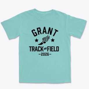 Grant Elementary School Track and Field Premium Heavyweight T-shirt