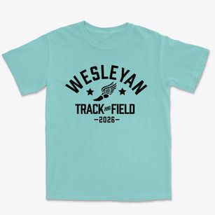 Wesleyan Christian School Track and Field Premium Heavyweight T-shirt