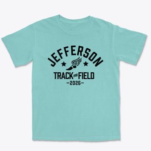 Jefferson Elementary School Track and Field Premium Heavyweight T-shirt