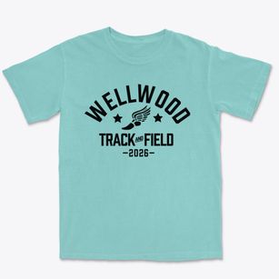 Wellwood School Track and Field Premium Heavyweight T-shirt