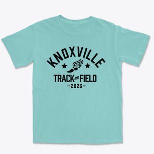 Knoxville Christian School Track and Field Premium Heavyweight T-shirt