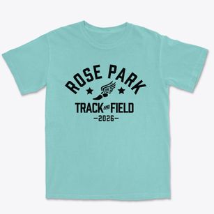 Rose Park Middle School Track and Field Premium Heavyweight T-shirt