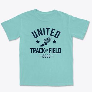United Alternative Education Center Track and Field Premium Heavyweight T-shirt