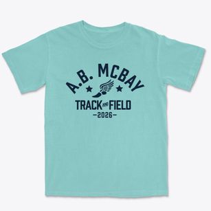 A.b. Mcbay Elementary School Track and Field Premium Heavyweight T-shirt