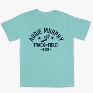 Audie Murphy Middle School Track and Field Premium Heavyweight T-shirt