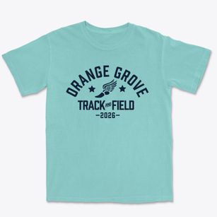 Orange Grove Elementary School Track and Field Premium Heavyweight T-shirt