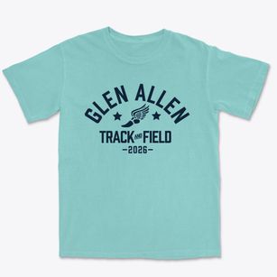 Glen Allen Elementary School Track and Field Premium Heavyweight T-shirt
