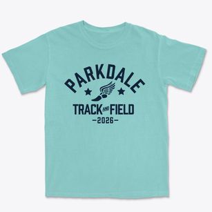 Parkdale Private School Track and Field Premium Heavyweight T-shirt