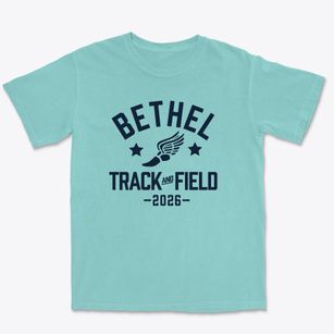 Bethel Christian Academy Track and Field Premium Heavyweight T-shirt