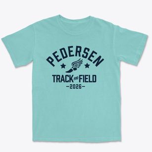 Pedersen Elementary School Track and Field Premium Heavyweight T-shirt