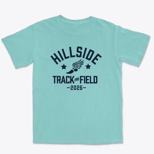 Hillside Elementary School Track and Field Premium Heavyweight T-shirt