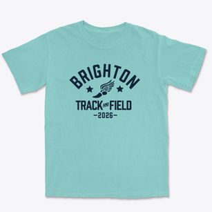 Brighton High School Track and Field Premium Heavyweight T-shirt
