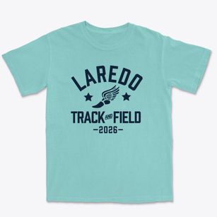 Laredo Elementary School Track and Field Premium Heavyweight T-shirt