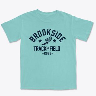 Brookside Elementary School Track and Field Premium Heavyweight T-shirt