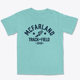 Mcfarland Park Center Track and Field Premium Heavyweight T-shirt