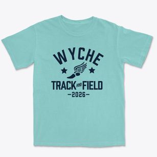 Wyche Elementary School Track and Field Premium Heavyweight T-shirt