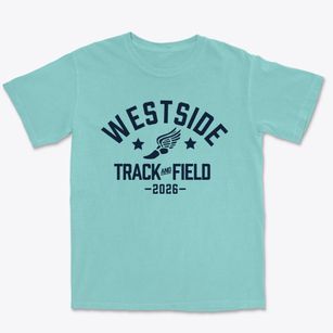 Westside High School Track and Field Premium Heavyweight T-shirt