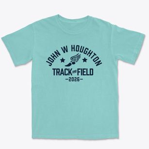 John W Houghton Elementary School Track and Field Premium Heavyweight T-shirt