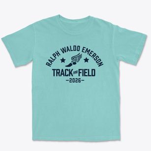 Ralph Waldo Emerson Elementary School Track and Field Premium Heavyweight T-shirt