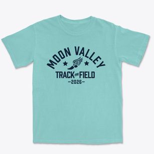 Moon Valley High School Track and Field Premium Heavyweight T-shirt