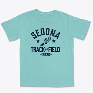 Sedona Charter School Track and Field Premium Heavyweight T-shirt