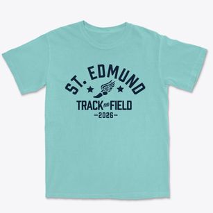 St. Edmund School Track and Field Premium Heavyweight T-shirt
