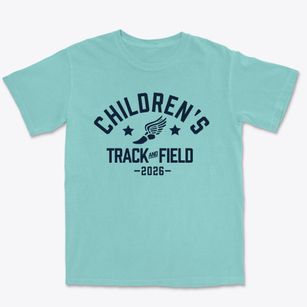 Children's Learning World Montessori Track and Field Premium Heavyweight T-shirt