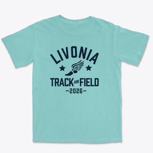 Livonia High School Track and Field Premium Heavyweight T-shirt