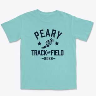 Robert E Peary High School Track and Field Premium Heavyweight T-shirt