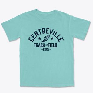 Centreville Senior High School Track and Field Premium Heavyweight T-shirt