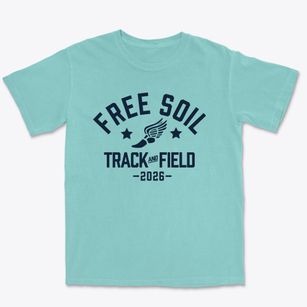 Free Soil Community School Track and Field Premium Heavyweight T-shirt