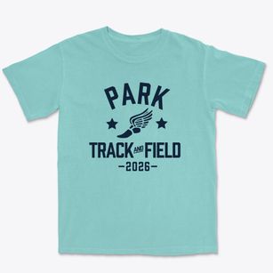 Park Elementary School Track and Field Premium Heavyweight T-shirt