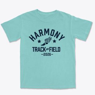 Harmony Kindergarten Center Track and Field Premium Heavyweight T-shirt