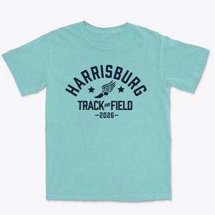 Harrisburg Middle School Track and Field Premium Heavyweight T-shirt