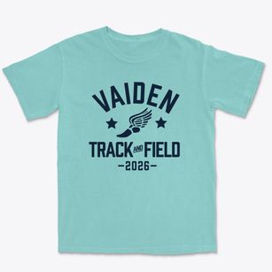 Vaiden High School Track and Field Premium Heavyweight T-shirt